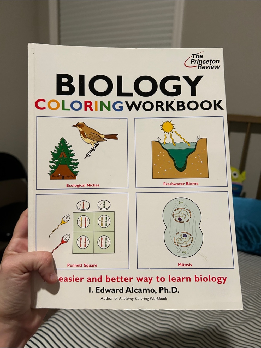 Biology Coloring Workbook by The Princeton Review - White Cover